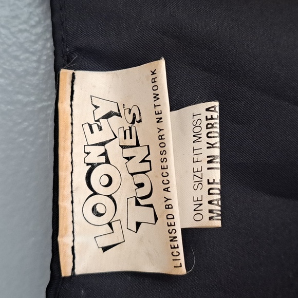 Vintage Looney Tunes Vest Loose Side Seam One Size Fits Most PTP:19.5" - Picture 3 of 7